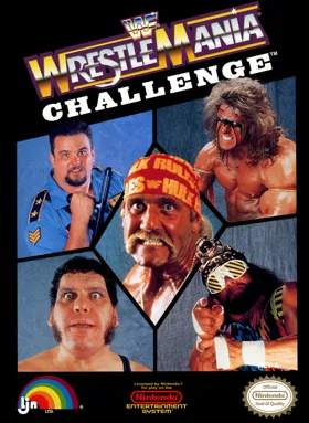 WWF Wrestlemania Challenge (USA) box cover front